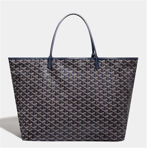 goyard navy price|goyard st louis tote blue.